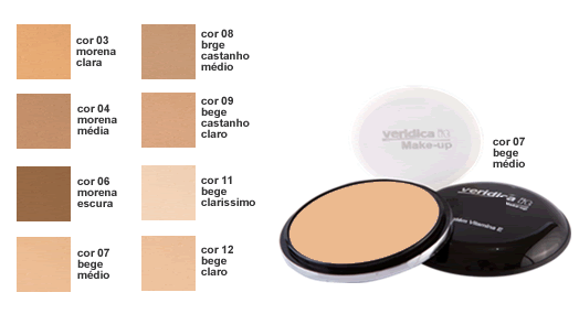 Pó Compacto Make-Up SEM espelho