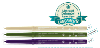Lapis Delineador Retrátil para Olhos